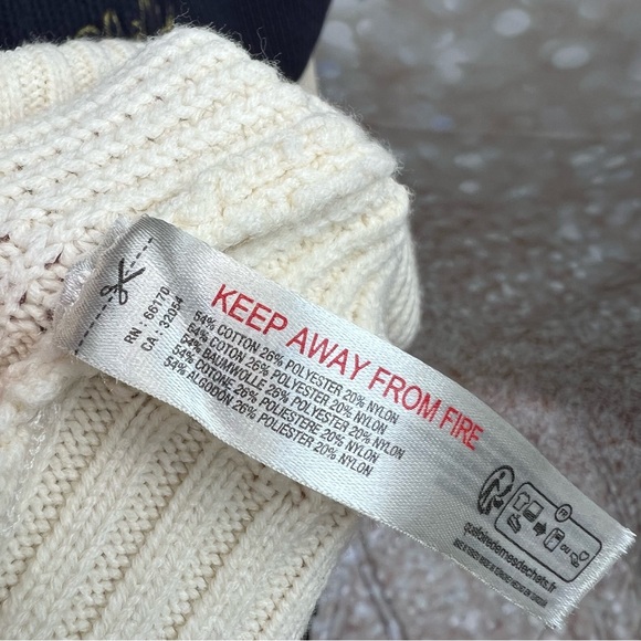 ANTHROPOLOGIE DAILY PRACTICE Quarterback Cardigan Sweater Oversized Embroidered - Picture 8 of 11